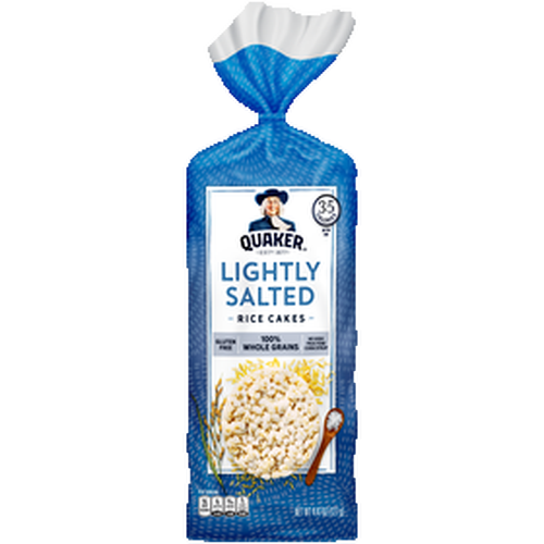 Quaker Rice Cakes Lightly Salted - 4.47 Ounce