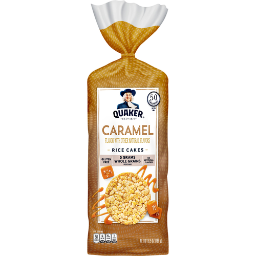 Quaker Rice Cakes Caramel - 6.5 Ounce