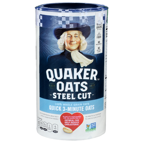 Quaker Oats Steel Cut 100% Whole Grain - 25 Ounce Image 1 of 4