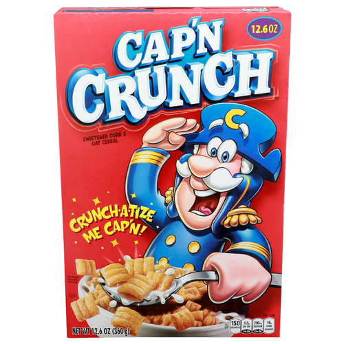 Cap'n Crunch Sweetened Corn & Oat Cereal - 12.6 Ounce