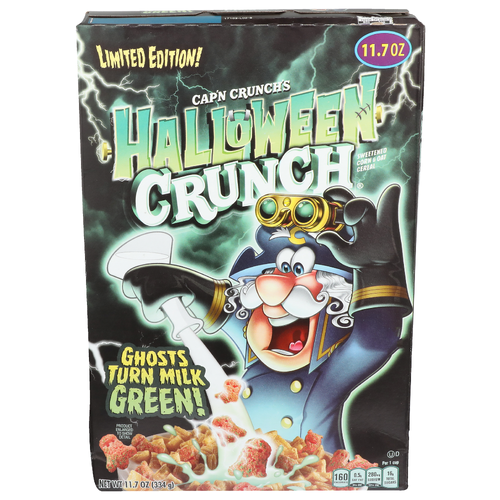 Cap'n Crunch Sweetened Corn & Oat Cereal Halloween - 11.7 Ounce