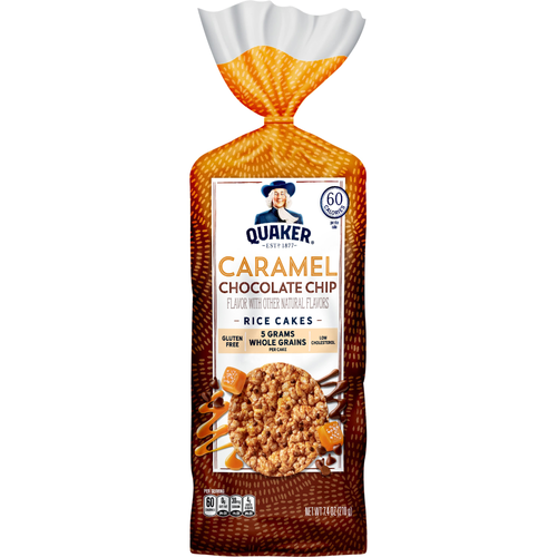 Quaker Rice Cakes Caramel Chocolate Chip - 7.4 Ounce - 1 Count