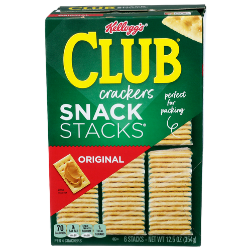 Kellogg's Club Original Snack Stacks Crackers - 2.083 Ounce - 6 Count