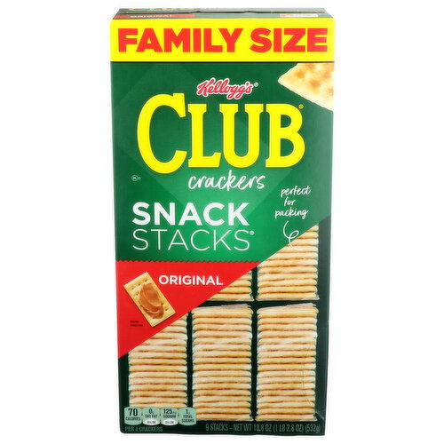 Kellogg's Club Original Snack Stacks Crackers - 2.089 Ounce - 9 Count