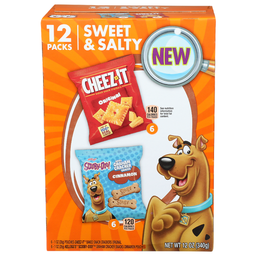 Kellogg's Sweet & Salty Snacks Scooby-Doo! Cinnamon Cheez-It Original - 12 Ounce