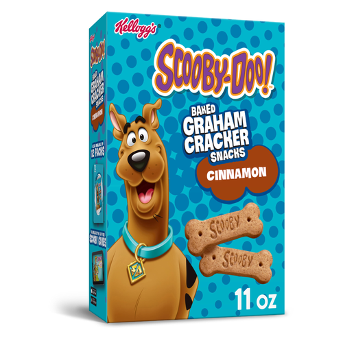 Cheez-It Cinnamon Baked Graham Cracker Sticks Kellogg's Scooby-Doo! Snack Crackers - 11 Ounce