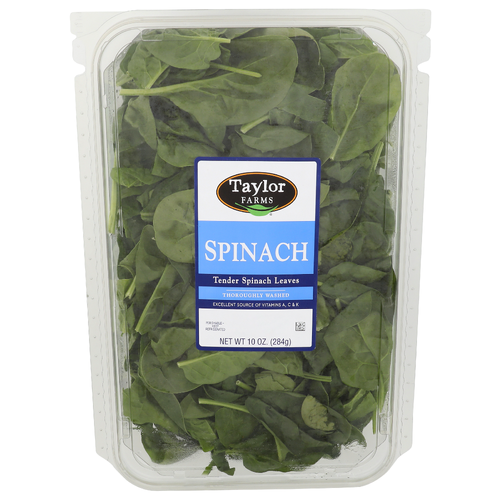 Taylor Farms Tender Spinach Leaves - 10 Ounce
