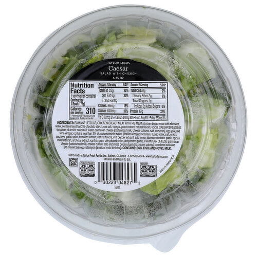 BROOKSHIRE'S Tf Caesar Sld w Chicken - 6.25 Ounce