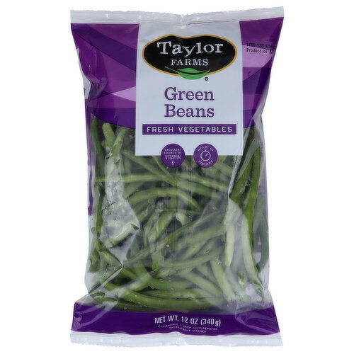Taylor Farms Green Beans - 12 Ounce