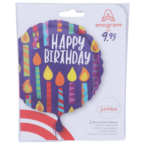 Anagram Jumbo Decorative Balloon - 1 Count Image 1 of 2