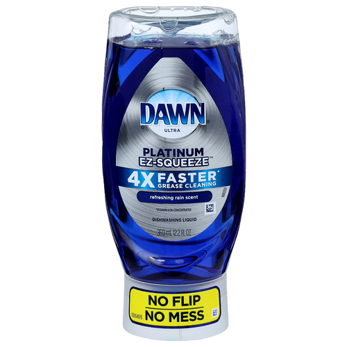 Dawn Refreshing Rain Scent Platinum Ez-Squeeze Ultra Dishwashing Liquid - 12.2 Fluid Ounce