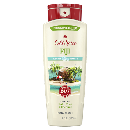 Old Spice Men's Body Wash Fiji With Palm Tree, Shower Fresh - 18 Ounce