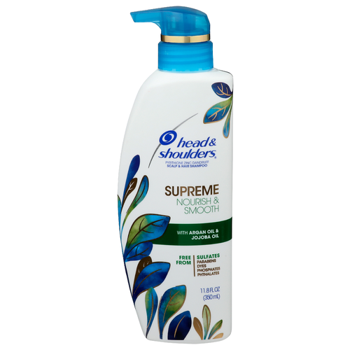 Head & Shoulders Supreme Nourish & Smooth Dandruff Scalp & Hair Shampoo - 11.8 Fluid Ounce