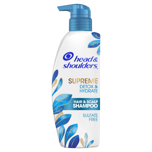 Head & Shoulders Supreme Detox & Hydrate Scalp & Hair Shampoo - 11.8 Fluid Ounce Image 1 of 3