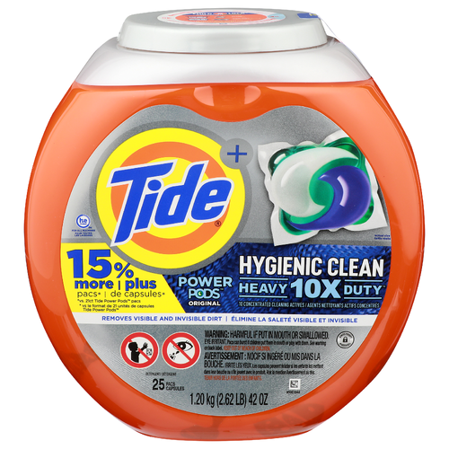 Tide Original Power Pods 1.2 Kilogram - 1.68 Ounce - 25 Count
