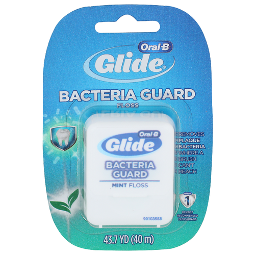 Oral-B Glide Bacteria Guard Mint Floss - 43.7 Yard