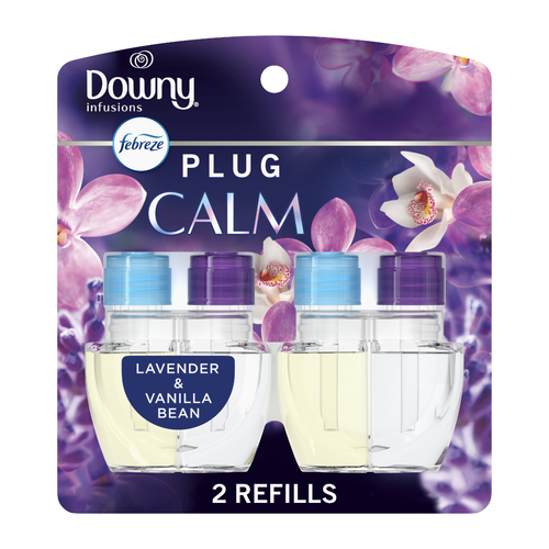 Febreze Downy Calm Lavender & Vanilla Bean Odor-Fighting Scented Oil Refill - 1.75 Ounce