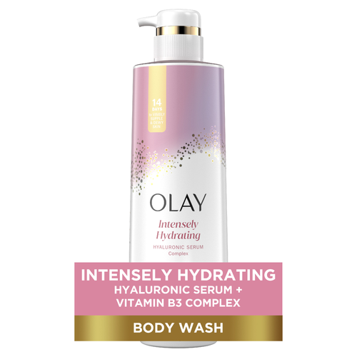 Olay Intensely Hydrating Body Wash With Hyaluronic Serum Complex - 20 Ounce