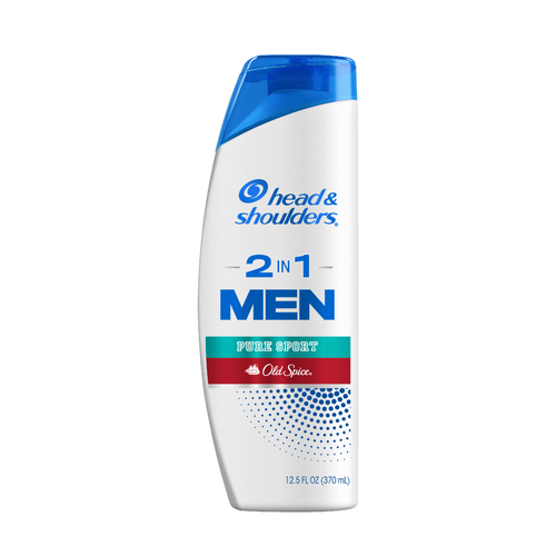 Head & Shoulders Pure Sport Old Spice 2 In 1 Anti-Dandruff Shampoo & Conditioner - 12.5 Ounce
