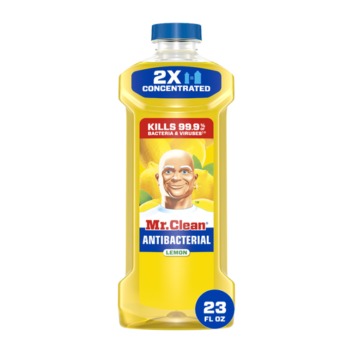 Mr. Clean Antibacterial All Purpose Cleaner, Lemon - 23 Ounce