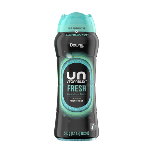 Downy Unstopables In-Wash Laundry Scent Booster Beads, Fresh - 18.2 Ounce
