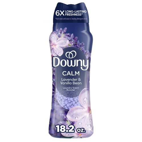 Downy Calm Lavender & Vanilla Bean Laundry Scent Booster Beads - 18.2 Ounce