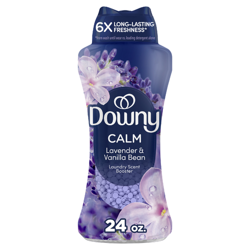 Downy Calm Lavender & Vanilla Bean Laundry Scent Booster Beads - 24 Ounce