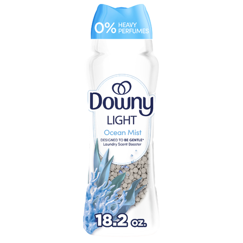 Downy Light Ocean Mist Laundry Scent Booster Beads - 18.2 Ounce