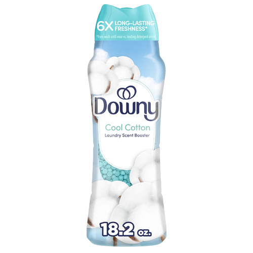 Downy Cool Cotton In-Wash Laundry Scent Booster Beads, , Long-Lasting Freshness - 18.2 Ounce
