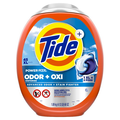 Tide Laundry Detergent Pacs, Original - 45 Count