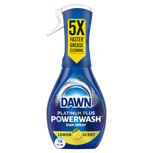 Dawn Powerwash Spray, Dish Soap, Dishwashing Liquid, Lemon, 1 Starter Kit - 16 Ounce