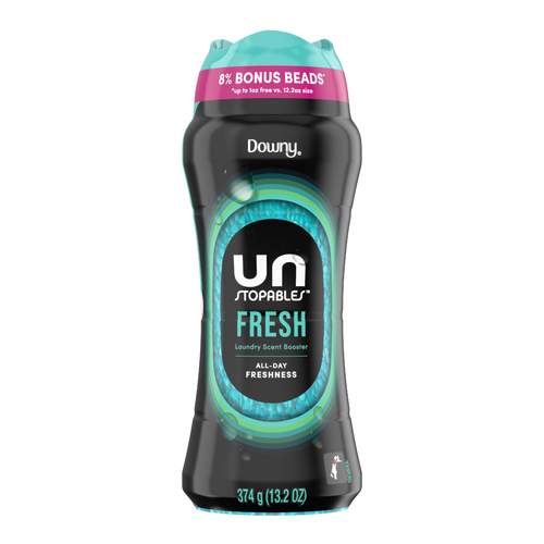 Downy Unstopables In Wash Scent Booster Beads, Fresh Laundry For Odor Protection, Boosters - 13.2 Ounce