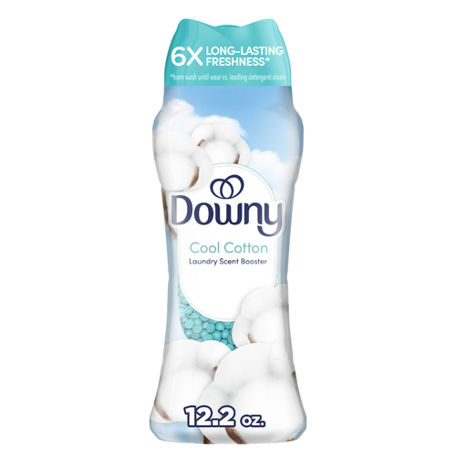 Downy Cool Cotton In-Wash Laundry Scent Booster Beads, , Long-Lasting Freshness - 12.2 Ounce