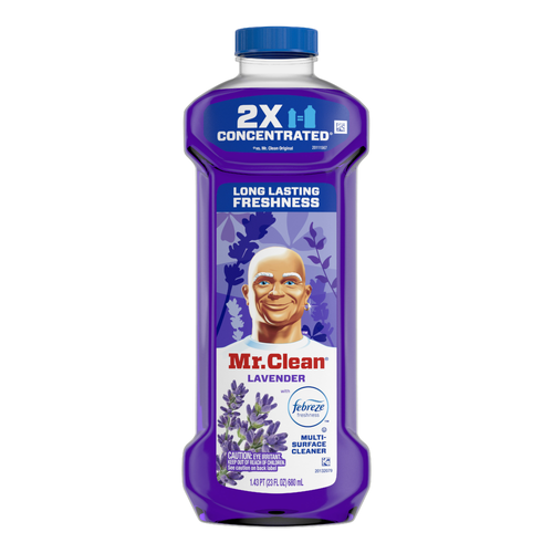 Mr. Clean All Purpose Cleaner, Floor For Mopping, Cleaning Liquid, Lavender - 23 Ounce