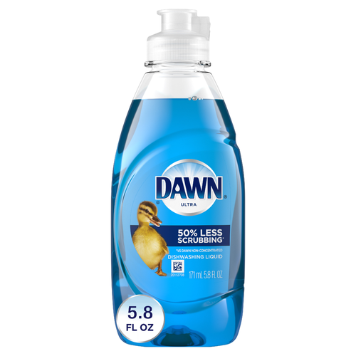 Dawn Ultra Liquid Dish Soap, Dishwashing Liquid, Grease Removal, Original - 5.8 Ounce