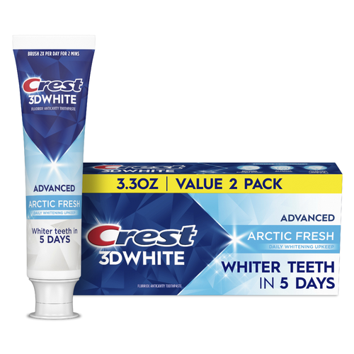Crest 3D White Arctic Fresh Advanced Teeth Whitening Toothpaste - 6.6 Ounce