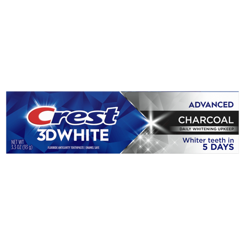 Crest 3dwhite Advanced Charcoal Teeth Whitening Toothpaste - 3.3 Ounce