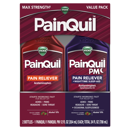 Vicks PainQuil Day Night Combo Liquid Pain Relief - 1 Kit