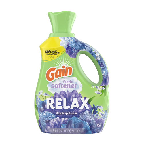 Gain Liquid Fabric Softener, Relax - 71 Ounce Image 1 of 2