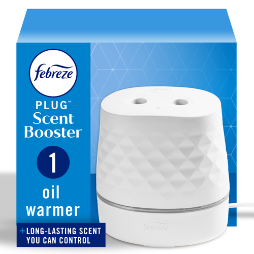 Febreze Plug Scent Booster Continuous Device Oil Diffuser, Compatible With Air Freshener In Refills - 1 Kit