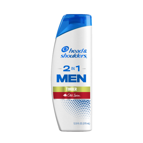 Head & Shoulders Timber Old Spice 2 In 1 Anti-Dandruff Shampoo & Conditioner - 12.5 Ounce