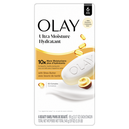 Olay Ultra Moisture Shea Butter Beauty Bar - 19.02 Ounce Image 1 of 2