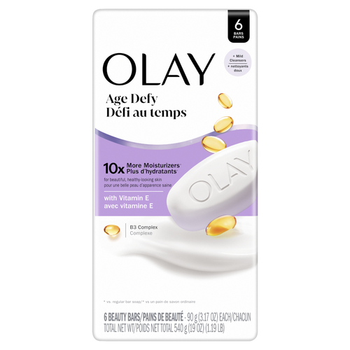 Olay Age Defying Bar Soap Beauty Bars - 19.02 Ounce