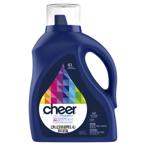 Cheer Liquid Laundry Detergent 61 Loads - 81 Ounce