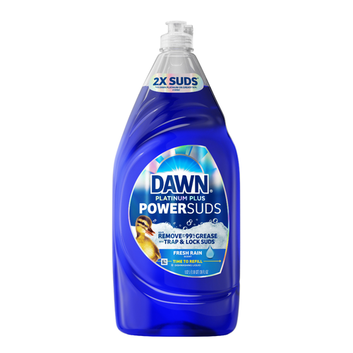 Dawn Platinum Plus Powersuds Liquid Dish Soap, Bottle - 38 Ounce