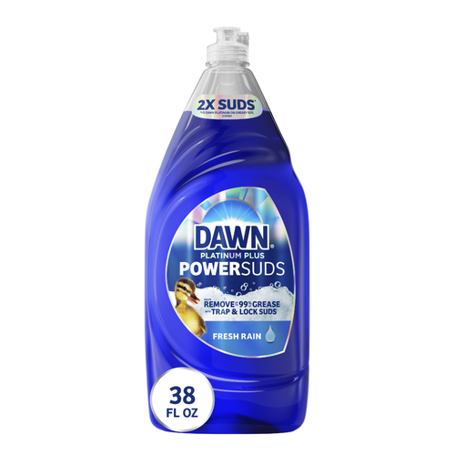 Dawn Platinum Plus Powersuds Liquid Dish Soap, Bottle - 38 Ounce
