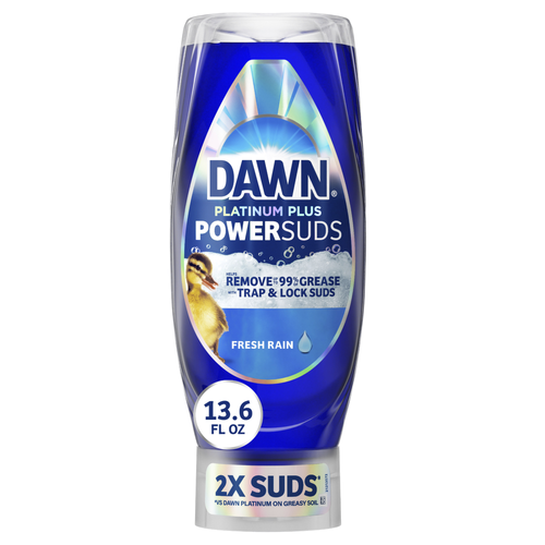 Dawn Platinum Plus Powersuds Liquid Dish Soap, Ez-Squeeze Bottle - 13.6 Ounce Image 1 of 2