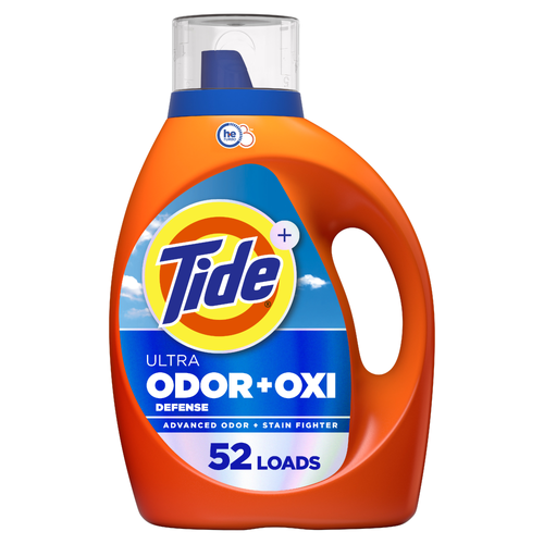 Tide Ultra Odor Defense Plus Oxi Liquid Laundry Detergent - 73 Ounce Image 1 of 2