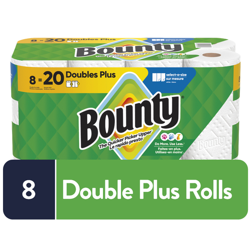 Bounty Select-A-Size White Paper Towels - 8 Count Image 1 of 2