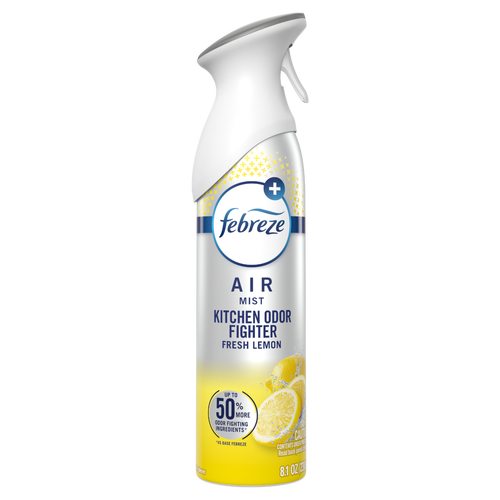 Febreze Air Mist, Freshener Spray, Fresh Lemon Scent - 3.22 Pound